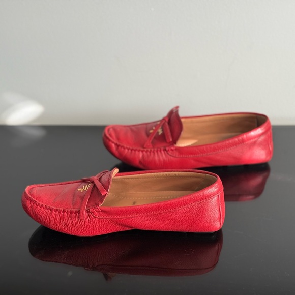 Prada Leather Driving Loafers - Picture 3 of 13